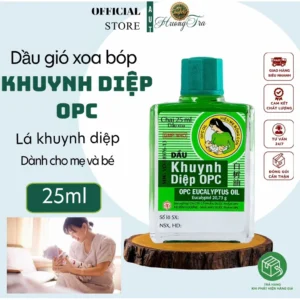 Dầu Khuynh Diệp OPC hỗ trợ cảm cúm, sổ mũi, nghẹt mũi (25ml)