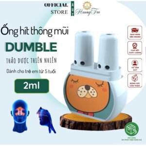 [Dành cho học sinh] Ống Hít Đôi Thông Mũi Dumble Inhaler 2ml