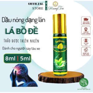 [Dành cho say tàu xe] Dầu Lăn Thảo Dược Lá Bồ Đề Massage Oil