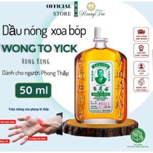 Dầu Nóng Xoa Bóp Wong To Yick 50ml