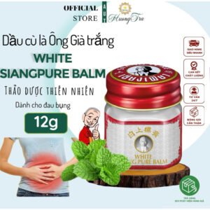 Dầu Cù Là Ông Già Trắng Hương Bạc Hà  Siang Pure White Balm