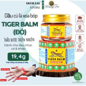 [Dành Cho Đau Cơ & Khớp] Dầu Cù Là - Cao Xoa Bóp Hương Thảo Dược Truyền Thống Tiger Balm Ointment 19,4g