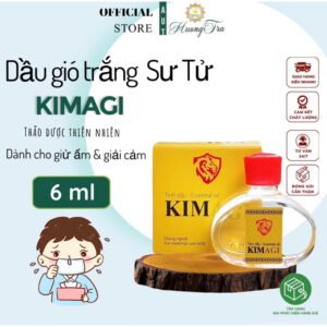 Dầu Gió Trắng Kim Agi Hiệu Sư Tử Việt Nam 6ml