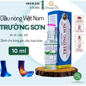 Dầu Nóng Trường Sơn Hỗ Trợ Giảm Đau Nhức, Trúng gió 10ml