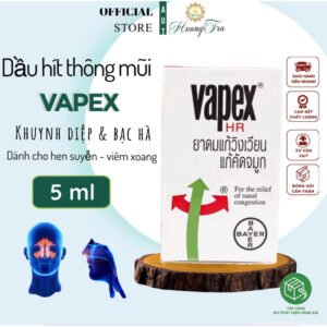 Dầu Hít Thông Mũi Vapex HR 5ml